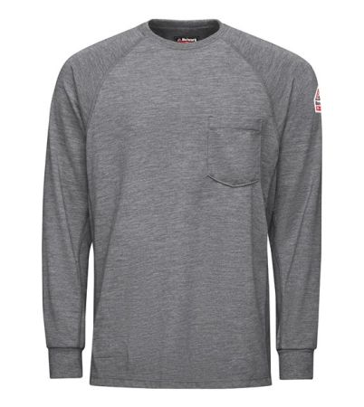 Bulwark Men's Long Sleeve Performance T-Shirt - CoolTouch®2 SMT2
