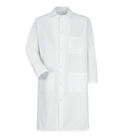 Red Kap Unisex Gripper - Front Butcher Frock - Exterior Chest Pocket 4016R