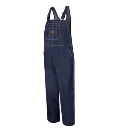 Red Kap Men's Extended Sizes Denim Bib Overall BD10EXT