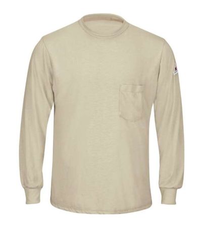 Bulwark Men's Tall Long Sleeve Lightweight T-Shirt SMT8T