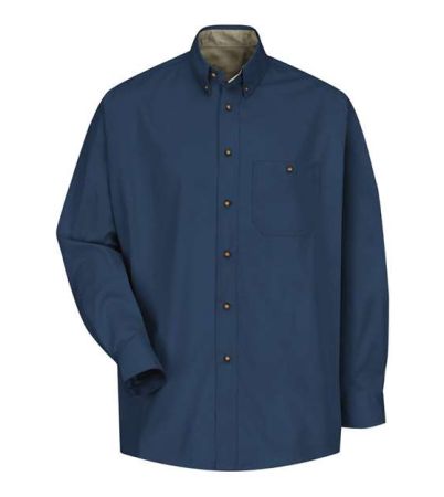 Red Kap Men's Cotton Contrast Dress Shirt SC74