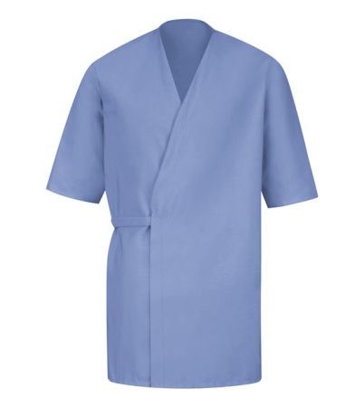 Red Kap Men's Collarless Poplin Butcher Wrap WP18