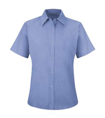 Red Kap Women's Short Sleeve Specialized Pocketless Work Shirt SP25