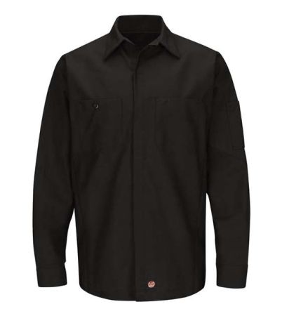 Red Kap Men's Tall Long Sleeve Automotive Crew Shirt SY10T