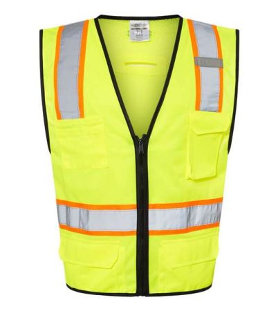 Kishigo Unisex 6 Pocket Contrast Class 2 Vest 1580M