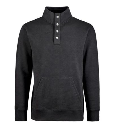 J. America Men's Ripple Fleece Snap Sweatshirt 8708A
