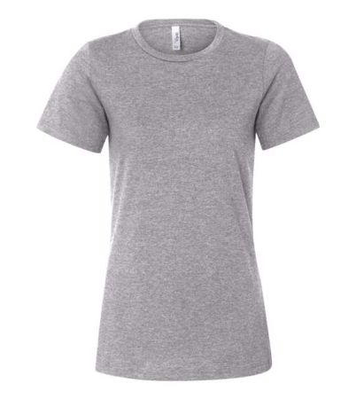 BELLA + CANVAS Women’s Relaxed Fit Heather CVC Tee 6400CVC
