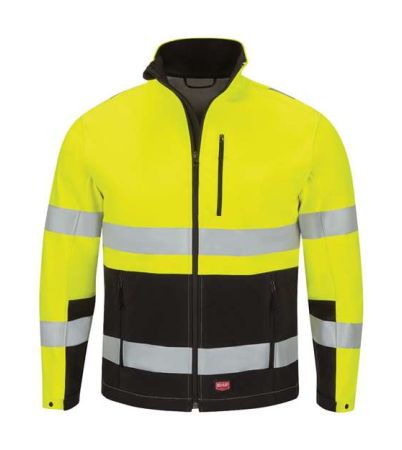 Red Kap Men's Hi-Visibility Soft Shell Jacket JY34
