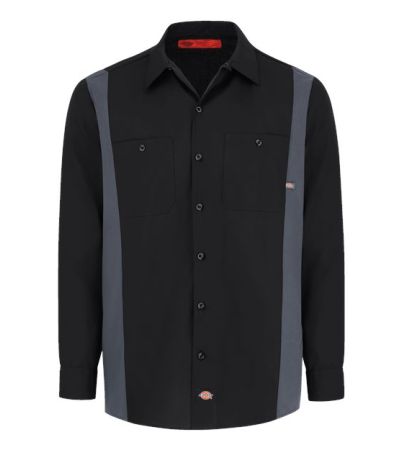 Dickies Men's Tall Industrial Colorblocked Long Sleeve Shirt 5524T