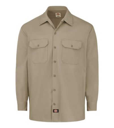 Dickies Men's Heavyweight Cotton Long Sleeve Shirt 5549