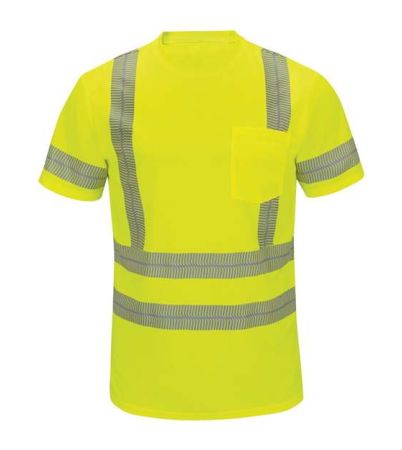 Red Kap Men's Tall High Visibility Short Sleeve T-Shirt SVY4T