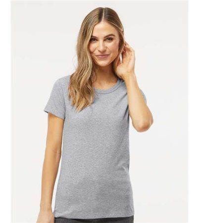 M&O Women's Gold Soft Touch T-Shirt 4810M