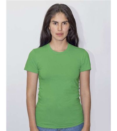 Los Angeles Apparel Women's USA-Made Fine Jersey T-Shirt 21002