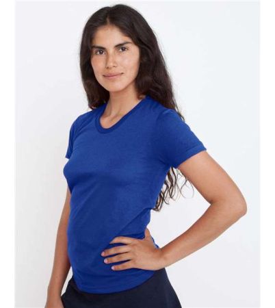 Los Angeles Apparel Women's USA-Made 50/50 T-Shirt FF3001
