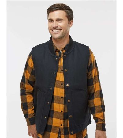 Independent Trading Co. Men's Insulated Canvas Workwear Vest EXP560V