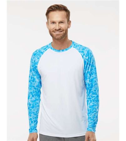 Paragon Men's Panama Colorblocked Long Sleeve T-Shirt 231
