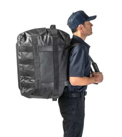 MERET TURNOUT™ PRO X Black Duffel Bag M8112L-TB