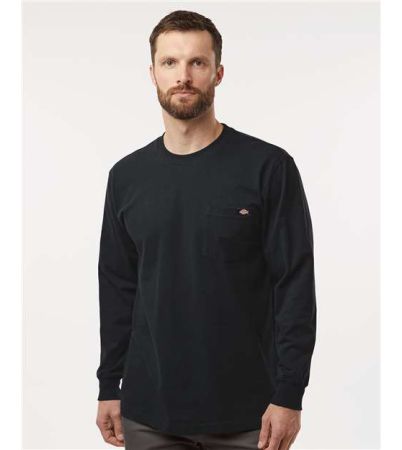 Dickies Men's Traditional Heavyweight Long Sleeve T-Shirt WL50