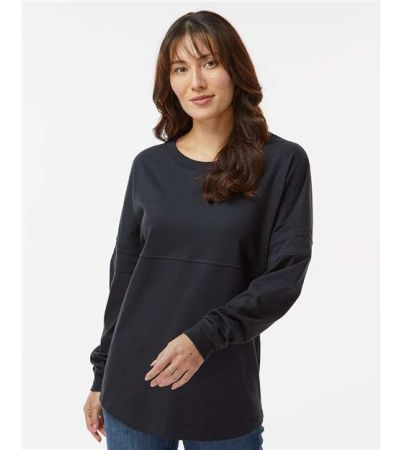Boxercraft Women's Pom Pom Long Sleeve Jersey T-Shirt BW3514