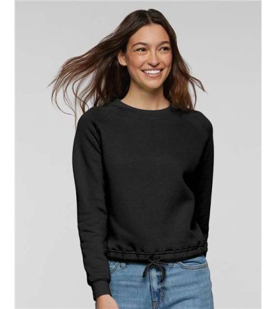 LAT Women's Relaxed Boxy Crewneck Sweatshirt 3528