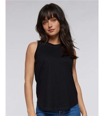 LAT Women's Relaxed Fine Jersey Tank 3592