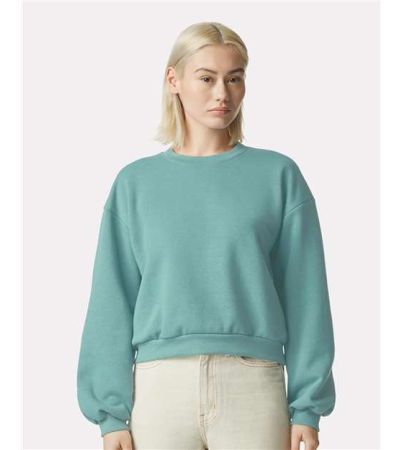 American Apparel Women's ReFlex Fleece Crewneck Sweatshirt RF494