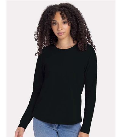 Next Level Women's Cotton Relaxed Long Sleeve T-Shirt 3911N