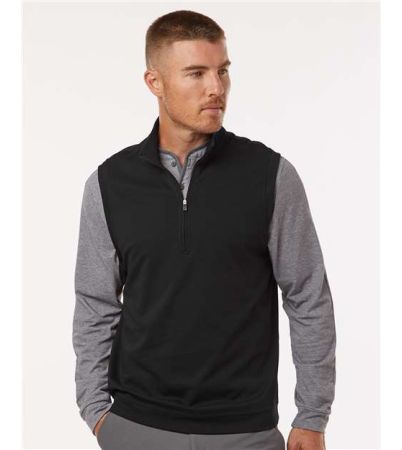 Adidas Men's Club Quarter-Zip Vest A599