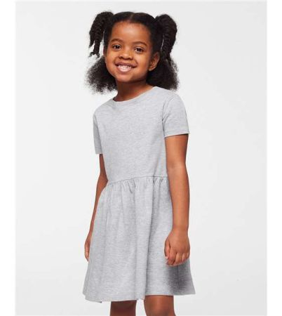 Rabbit Skins Toddler Fine Jersey Dress 5333