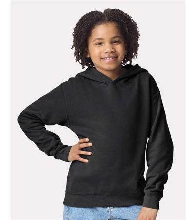 Comfort Colors Youth Garment-Dyed Lightweight Hooded Sweatshirt 1467Y