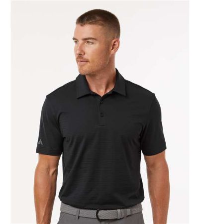 Adidas Men's Textured Stripe Polo A704