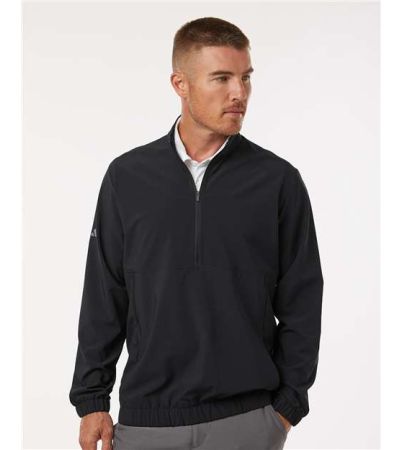 Adidas Men's Stretch Woven Half-Zip Pullover A705