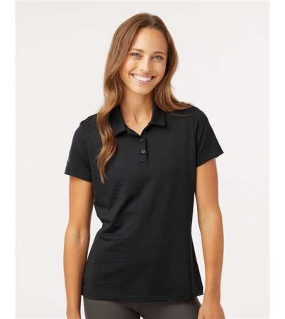Adidas Women's Textured Stripe Polo A707