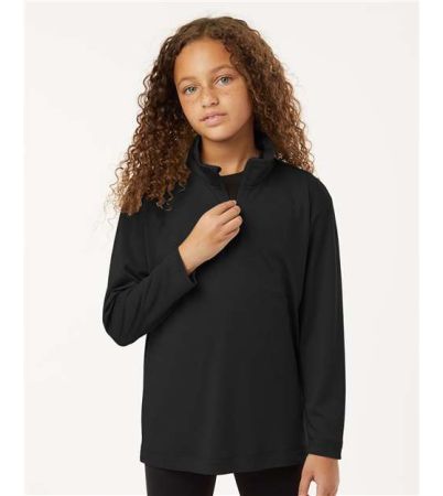AllPro Youth Pro-Lock Performance Quarter-Zip Pullover 41870Y