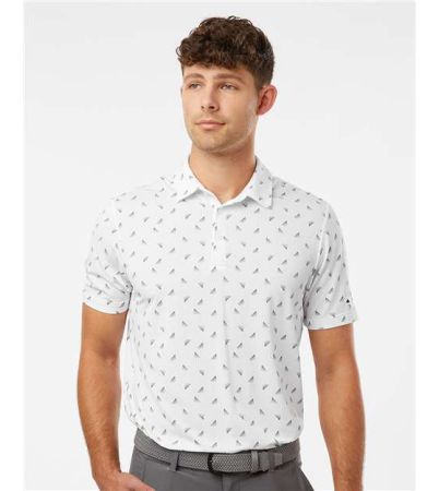 Adidas Men's Ultimate365 Mesh Print Polo A2012