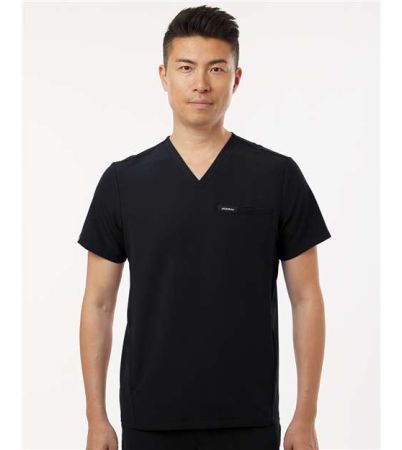 Jaanuu Men's Platt 3-Pocket Scrub V-Neck Top M10002