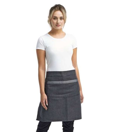 Artisan Collection by Reprime Domain Contrast Denim Waist Apron RP128
