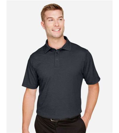 Devon & Jones Men's CrownLux Performance® Address Mélange Polo DG22