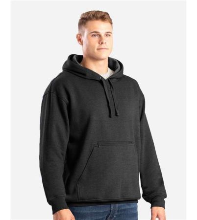 Berne Apparel Men's Heritage Zip Pocket Hooded Sweatshirt SP418