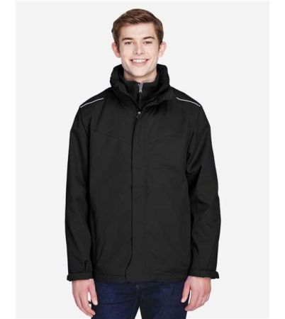 CORE365 Men's Region 3-in-1 Jacket with Fleece Liner 88205