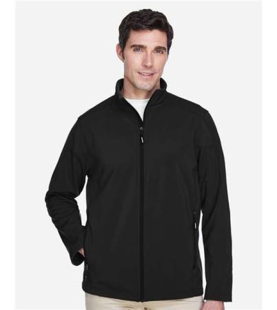 CORE365 Men's Cruise Two-Layer Fleece Bonded Soft Shell Jacket 88184