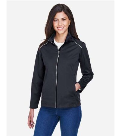 CORE365 Women's Techno Lite Three-Layer Knit Tech-Shell CE708W