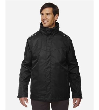 CORE365 Men's Tall Region 3-in-1 Jacket with Fleece Liner 88205T