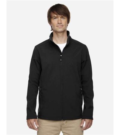CORE365 Men's Tall Cruise Two-Layer Fleece Bonded Soft Shell Jacket 88184T