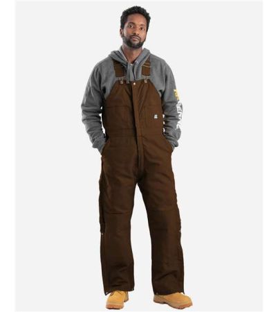 Berne Apparel Men's Tall Heritage Insulated Bib Overall B415T