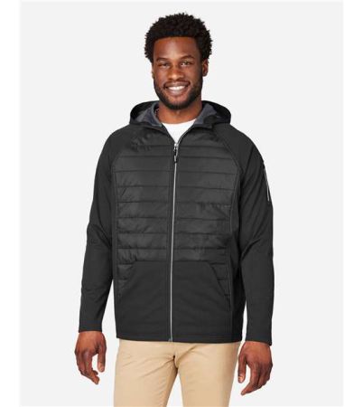 CORE365 Unisex Techno Lite Hybrid Hooded Jacket CE808