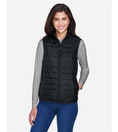 CORE365 Women's Prevail Packable Puffer Vest CE702W