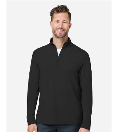 Devon & Jones Men's Raleigh Stretch Quarter-Zip Pullover DG425