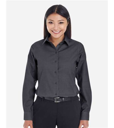 Devon & Jones Women's Crown Collection® Royal Dobby Woven Dress Shirt DG532W