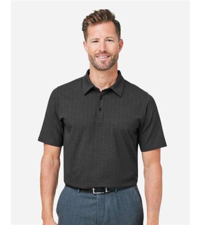 Devon & Jones Men's Crownlux Performance® Geo Polo DG101